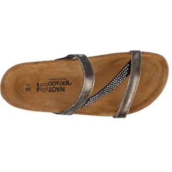 Naot Women's Hawaii Wedge Sandal NWOT SIze 5-5.5 - Picture 1 of 10